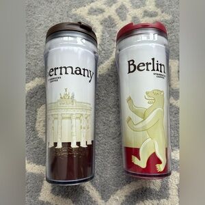 Set of New Starbucks Germany Coffee Cups